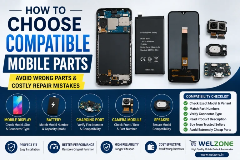 How to Choose Compatible Mobile Parts for Your Smartphone